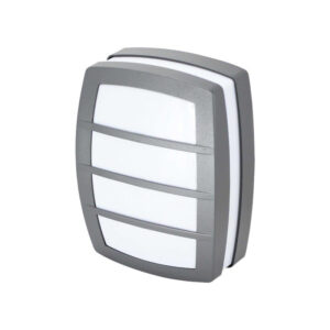 Tronic Grey Bulkhead with Polycarbonate Diffuser and Grill