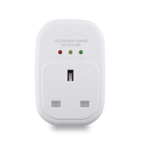 Tronic 13A Television Guard White