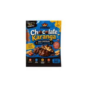 Rosho Milk Chocolate Karanga Peanut Clusters 50g