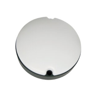 Tronic Black Round LED Warm White Bulkhead 12 Watts