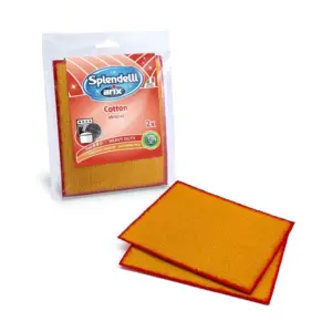 Arix Tough Cotton Scourer - Grills/Ovens 2's 1251 (Pack of 6Pcs)