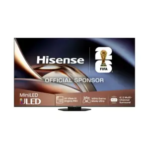 Hisense 75" UHD 4K Smart Quantum ULED TV with Mini LED Pro Panel, Dolby Atmos, DTS Virtual X, VIDAA OS 75U8Q