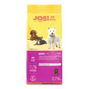 Josera Josidog Mini Dry Dog Food Premium For Small Breeds 2.7kg (Pack of 3)