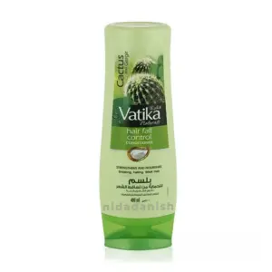 Vatika Conditioner Hair Fall Control, Natural Moisturizing Hair Conditioner for Women, All Hair Types, Scalp Hydrating Moisturizer, 400ml Wild Cactus (Pack of 3)
