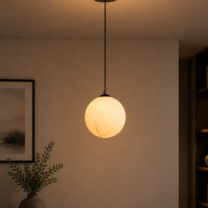 Tronic Modern Textured Globe Pendant Light