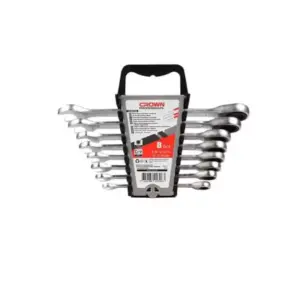 Crown Combination Ratchet Spanner Set 8 Pieces CPHWS-XA8