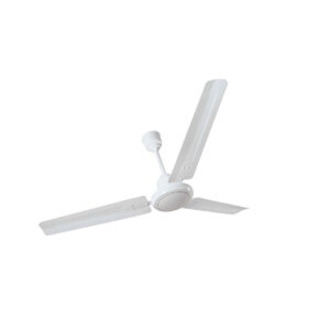 Tronic White Ceiling Fan with 3 Steel Blades