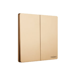 Tronic Gold Two Gang Two Way Switch