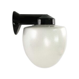 Tronic Black Proclain Wall Glass Dome