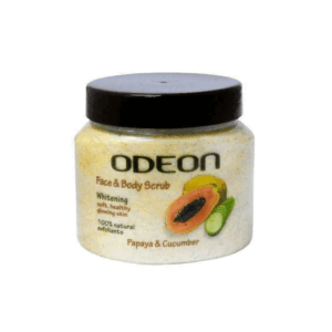 Odeon Face & Body Scrub Rejuvenating, Natural Detox, Whitening, Extra Nourishment, Refreshing, Natural Nourishment, Blemish Free 500ml