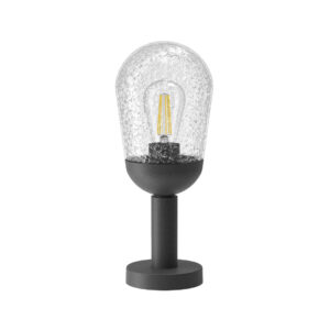 Tronic Aluminum Fitting LED Stand With Clear Speckled Glass
