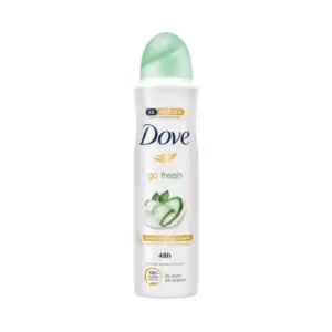 Dove Deodorant Go Fresh Cucumber & Green Tea Anti-Perspirant 150ml (Pack of 3pcs)