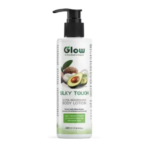 Glow Body Lotion Silky Touch with Shea Butter, Coconut Oil and Botanical Extract 200ml