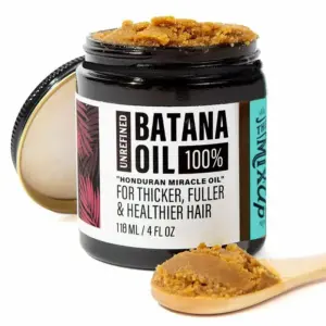 Faith 100% Pure Unrefined Batana Oil Hair Growth Treatment – Deep Repair & Moisturizing Hair Butter For Thicker, Fuller, Stronger & Healthier Hair – Natural Scalp Nourishment For All Hair Types (118ml )