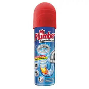 Shield Mr Plumber Drain Unblocker Aerosol 180ml SH1244