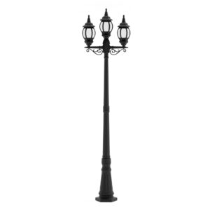 Tronic POLE LIGHT E27*3 40W*3 BK