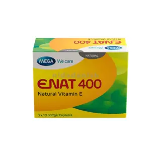 Mega We Care Mega Multi-Vitamins Enat 400IU 30 Capsules 3049 (E-EX)