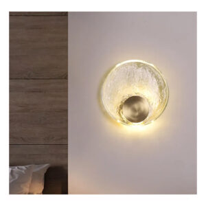 Tronic Luxury Decorative Wall Light with Gold and Textured Finish
