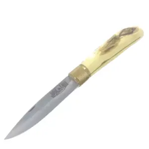 Naim Handmade Big Kitchen Knife Ergonomic Wood Handle Durable Stainless Steel Heavy-Duty Chopping Tool NM-2223