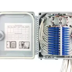Fiber Optic Distribution Box, 12 core, SC Simplex fully loaded