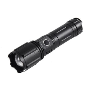 Tronic Rechargeable LED Flashlight – 800 Lumens, Zoom, Long-Distance Beam