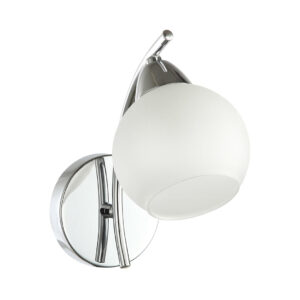 Tronic Silver & White Wall Lamp