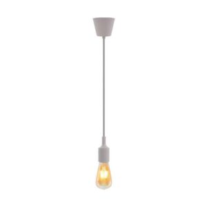 Tronic Hanging E27(Screw) Pendant Holder - White