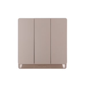 Tronic Gold 3-Gang 2-Way Switch