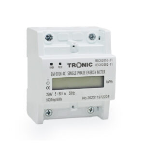 Tronic Single Phase Energy Meter