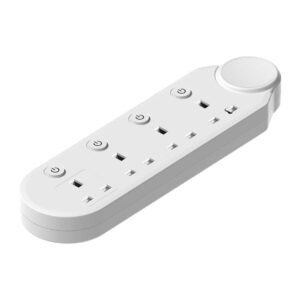 Tronic 4-Way Extension Socket with Individual Switches – 3M Cable