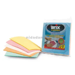 Arix New Softy Natural Cellulose Sponge Cloth in 1pc 112 (Pack of 5Pcs)