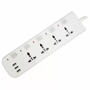 Tronic Estia Extension Socket 4 Way with USB-C Fast Charging EC 7694-UBC