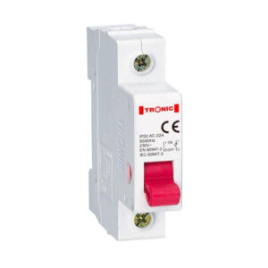Tronic Miniature Circuit Breaker 1 Pole 63A