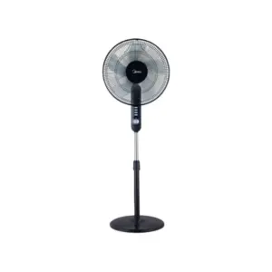 Midea Stand Fan, 16", 50W, 3 Speed, 2 Hour Timer, MF-16FS15F