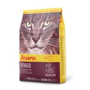 Josera Senior Katze Dry Cat Food Super Premium Gentle for Older Cats 2kg (Pack of 6)
