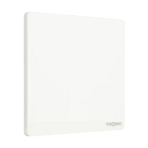 Tronic Glossy White - 1 Gang Blank Plate