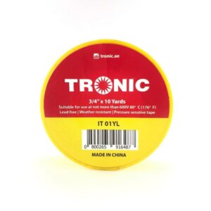 Tronic Insulation Tape 10 Yard - Yellow