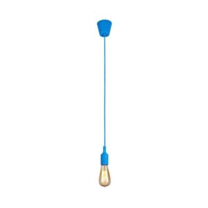 Tronic Hanging E27(Screw) Pendant Holder - Sky Blue