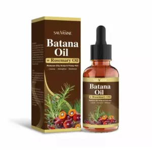 Faith Sauvasine Batana Oil With Rosemary Oil – Natural Hair Growth & Scalp Treatment Serum – Strengthens, Moisturizes, Repairs Dry & Damaged Hair, Reduces Frizz & Oily Scalp For Men & Women 30ml