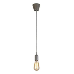 Tronic Hanging E27(Screw) Pendant Holder - Grey