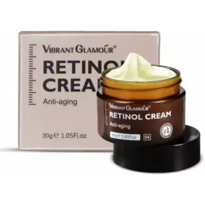Faith Vibrant Glamour Retinol Cream Anti Aging - Rejuvenate With Natural Ingredients - Cruelty-Free Skincare -30g