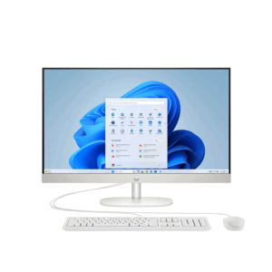 HP 27-cr2033nh All-in-One Desktop PC 27 Inch FHD Intel Core Ultra 7-255U 16GB RAM 1TB SSD Wi-Fi 6 Shell White D18VSEA