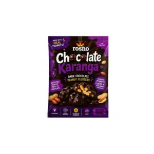 Rosho Dark Chocolate Karanga Peanut Clusters 50g