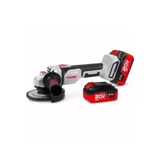 Crown Professional Crown Cordless Brushless Angle Grinder 125mm, 20V, M14, 8500rpm, 402U CT23026-125XS-4BMC