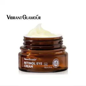 Faith Vibrant Glamour Retinol Eye Cream For Dark Circles, Puffiness, Fine Lines & Wrinkles – Advanced Anti-Aging, Firming and Hydrating Under Eye Treatment 20g