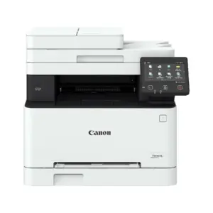 Canon Color LaserJet Printer 3-in-1, 21ppm, 50 Sheet up to 1,200 x 1,200 dpi Print, Secure Print Feature, As Fast as 10.4 Seconds First page, Automatic Double Side Printing I-SENSYS MF657CDW