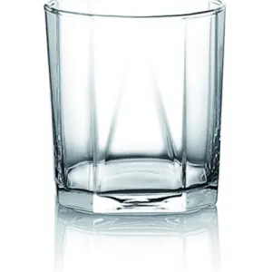 Ocean Glass 6pcs Pyramid Rock 260ml 1B02309