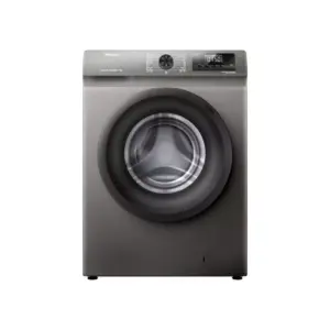 Midea Front Load Slim Drum Washing Machine, 7Kg, Quick Wash, Pause & add Function, Allergy Steam Care, Titanium Grey, MF110W70/T