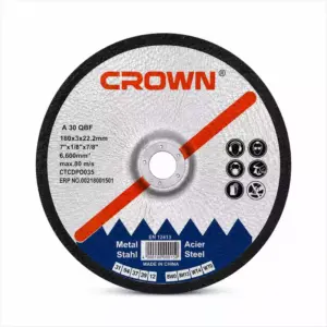 Crown Professional Crown Abrasive Cutting Disc 180 x 22.2 x 3mm CTCDP0035
