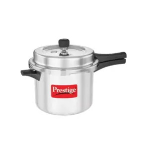 Prestige Popular Virgin Aluminium Svachh Outer Lid Pressure Cooker 5L 10167